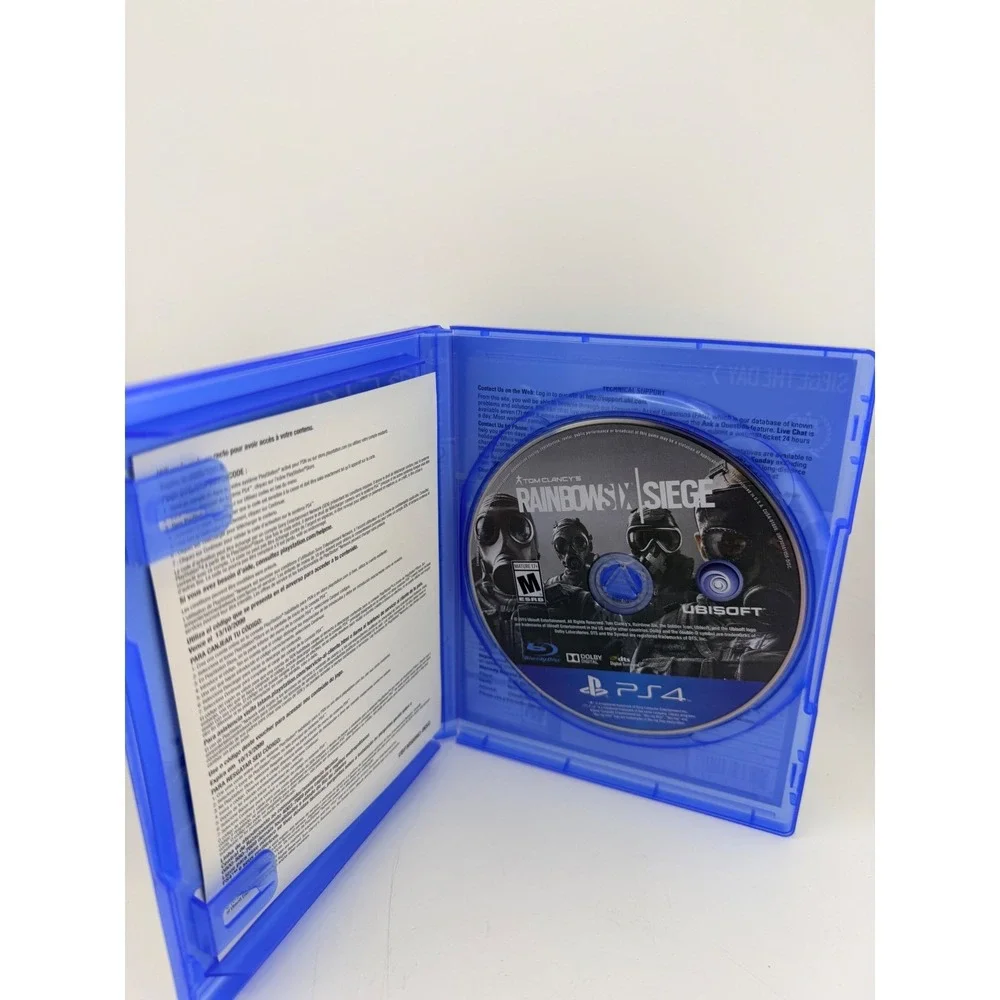 Tom Clancy's Rainbow Six Siege Sony PlayStation 4 PS4 2015 Ubisoft Tactical FPS